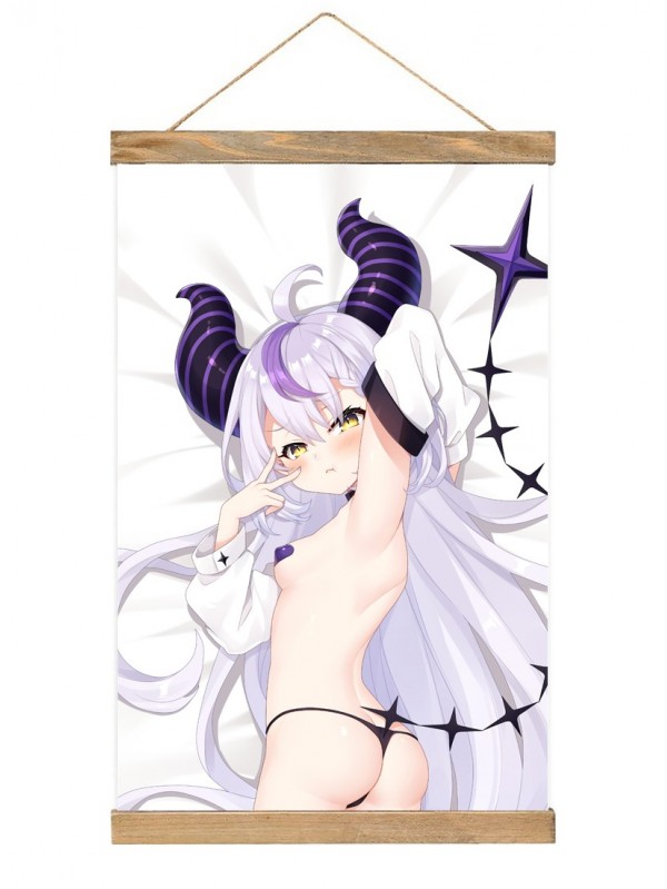 Hot Sale Japanese Wall Scroll Hangers Virtual Youtuber La Darknesss 40x60cm(23.6x15.7in)