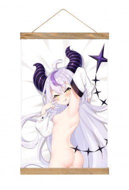 Unique Japanese Wall Scroll Virtual Youtuber La Darknesss 40x60cm(23.6x15.7in)