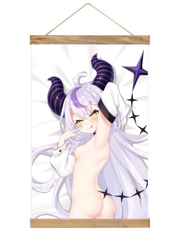 Unique Japanese Wall Scroll Virtual Youtuber La Darknesss 40x60cm(23.6x15.7in)