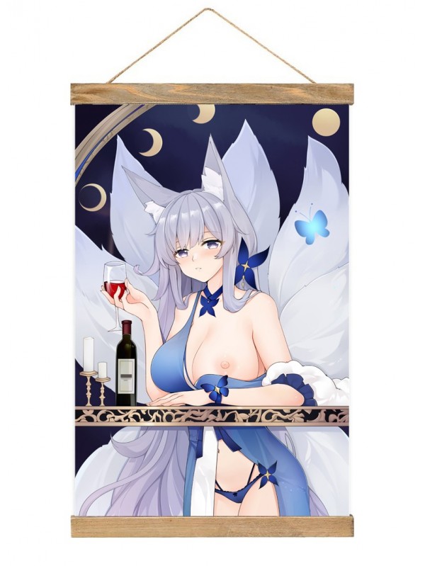Personalised Wall Scroll Hanger Azur Lane Shinano 40x60cm(23.6x15.7in)