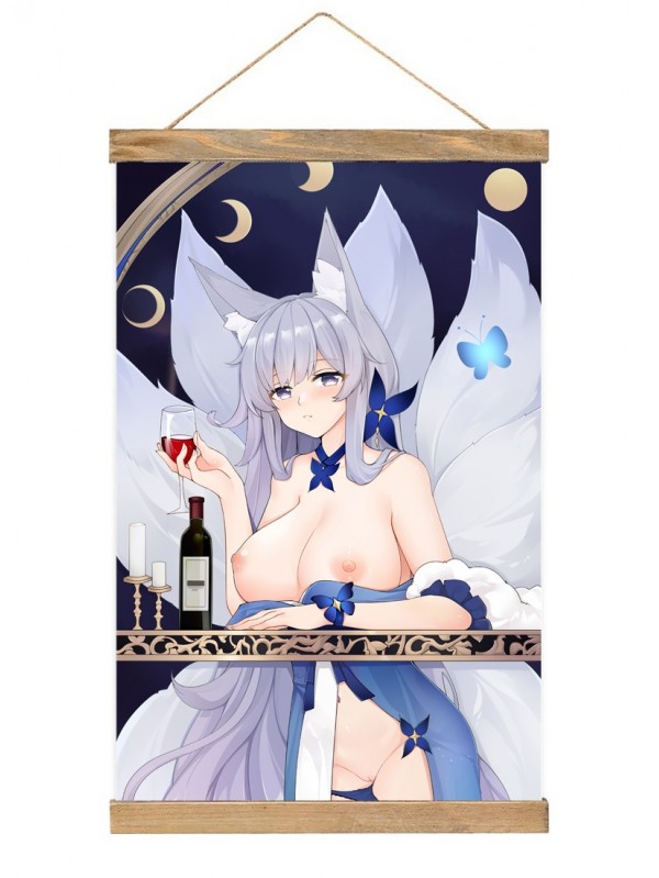 Limited Edition Wall Scroll Hanger Rod Azur Lane Shinano 40x60cm(23.6x15.7in)