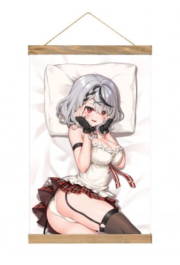 High Quality Wall Scroll Hanger Virtual Youtuber Sakamata Chloe 40x60cm(23.6x15.7in)