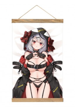 Durable Wall Scroll Hanger Virtual Youtuber Sakamata Chloe 40x60cm(23.6x15.7in)