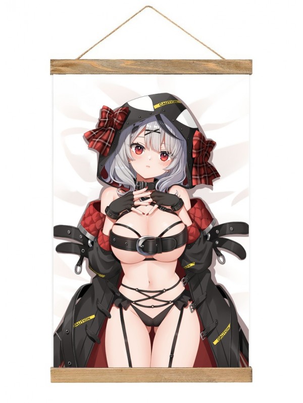 Durable Wall Scroll Hanger Virtual Youtuber Sakamata Chloe 40x60cm(23.6x15.7in)