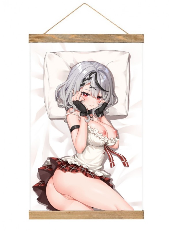 Discount Wall Scroll Decor Virtual Youtuber Sakamata Chloe 40x60cm(23.6x15.7in)