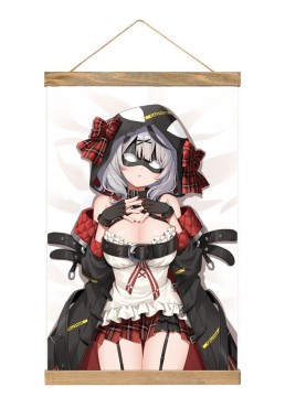 Sexy Wall Scroll Poster Virtual Youtuber Sakamata Chloe 40x60cm(23.6x15.7in)