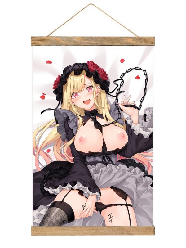 Tap Wall Scroll Poster Anime My Dress Up Darling Kitagawa Marin  40x60cm(23.6x15.7in)