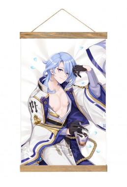 High Quality Anime Wall Scroll Kamisato Ayato Genshin Impact 40x60cm(23.6x15.7in)