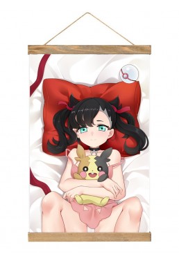 New Japanese Wall Scroll Hangers Pokemon Sword And Shield Marnie 40x60cm(23.6x15.7in)