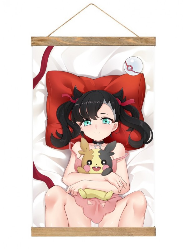 New Japanese Wall Scroll Hangers Pokemon Sword And Shield Marnie 40x60cm(23.6x15.7in)