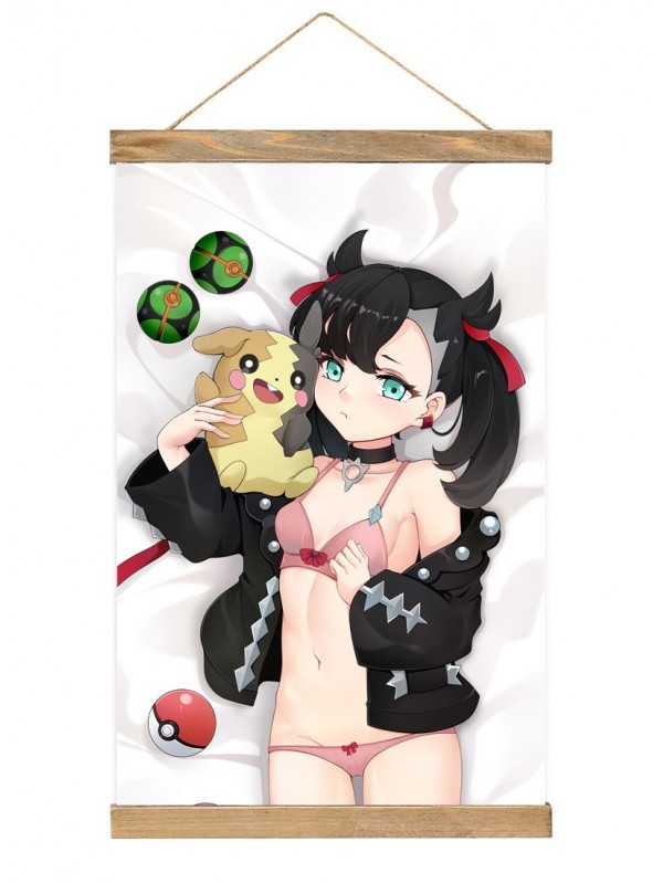 Cheap Japanese Wall Scroll Pokemon Sword And Shield Marnie 40x60cm(23.6x15.7in)