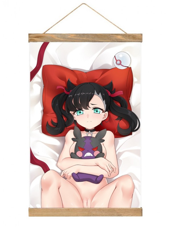 Fashion Japanese Wall Scroll Pokemon Sword And Shield Marnie 40x60cm(23.6x15.7in)