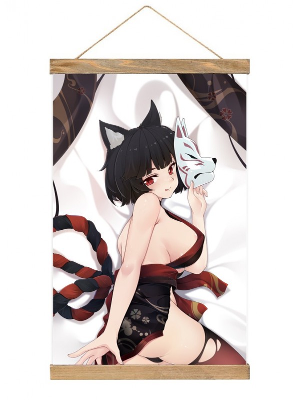 Clearance Wall Scroll Decor Azur Lane Ijn Yamashiro Meta 40x60cm(23.6x15.7in)