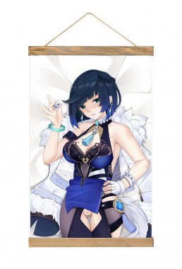 Feature Wall Scroll Poster Genshin Impact Ye Lan 40x60cm(23.6x15.7in)