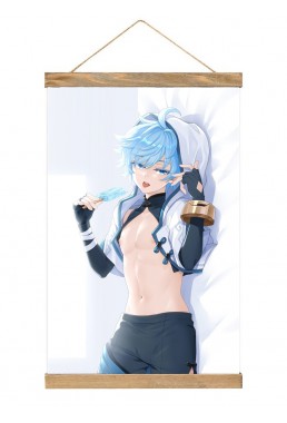 Premium Wall Scroll Poster Genshin Impact Chongyun 40x60cm(23.6x15.7in)