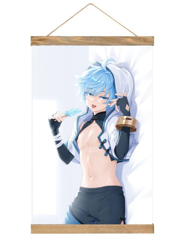 Premium Wall Scroll Poster Genshin Impact Chongyun 40x60cm(23.6x15.7in)