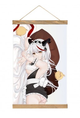 Tap Anime Wall Scroll Sexy Azur Lane Kms Agir 40x60cm(23.6x15.7in)