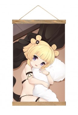 Durable Wall Scroll Hanging Azur Lane Sn Grozny 40x60cm(23.6x15.7in)