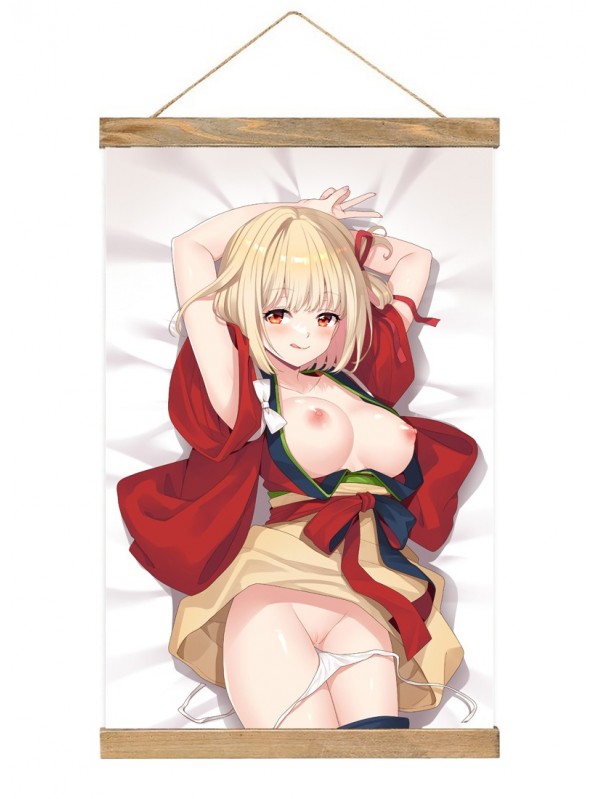 Limited Edition Wall Scroll Hanger Lycoris Recoil Nishikigi Chisato 40x60cm(23.6x15.7in)