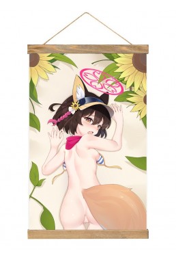 Cheap Japanese Wall Scroll Blue Archive Kuda Izuna 40x60cm(23.6x15.7in)