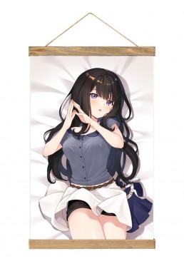 Fashion Japanese Wall Scroll Art Lycoris Recoil Inoue Takina 40x60cm(23.6x15.7in)