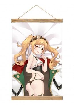 Wholesale Wall Scroll Hanging Azur Lane Rn Leonardo Da Vinci  40x60cm(23.6x15.7in)