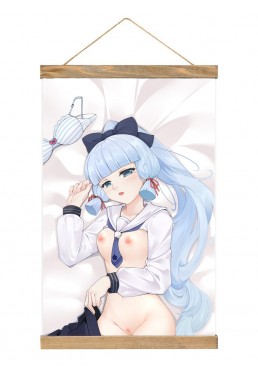 Unique Wall Scroll Decor Genshin Impact Kamisato Ayaka 40x60cm(23.6x15.7in)