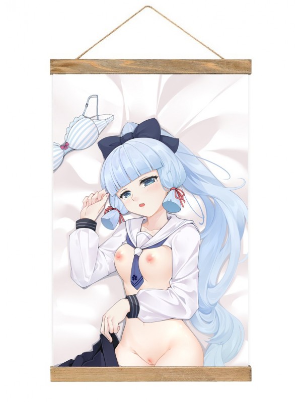 Unique Wall Scroll Decor Genshin Impact Kamisato Ayaka 40x60cm(23.6x15.7in)