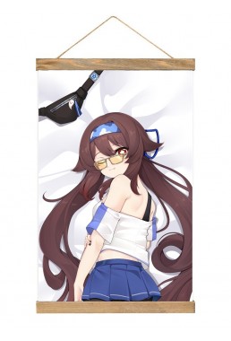 Feature Wall Scroll Decor Anime Genshin Impact Hutao 40x60cm(23.6x15.7in)