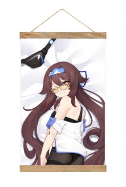 Personalised Wall Scroll Poster Genshin Impact Hutao 40x60cm(23.6x15.7in)