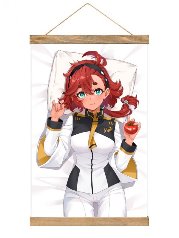 High Quality Wall Scroll Posters Mobile Suit Gundam The Witch From Mercury 40x60cm(23.6x15.7in)