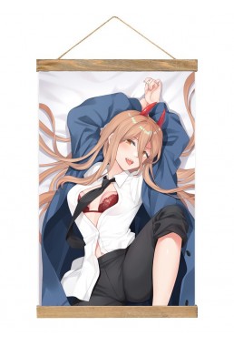 Tap Wall Scroll Poster Anime Chainsaw Man Power Anime Dakimakura 40x60cm(23.6x15.7in)