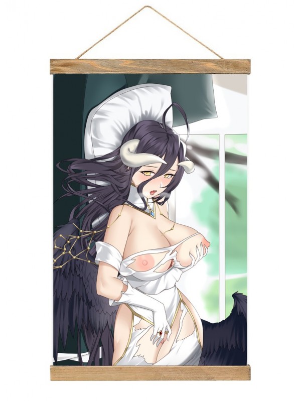 Clearance Wall Scroll Poster Overlord Albedo 40x60cm(23.6x15.7in)
