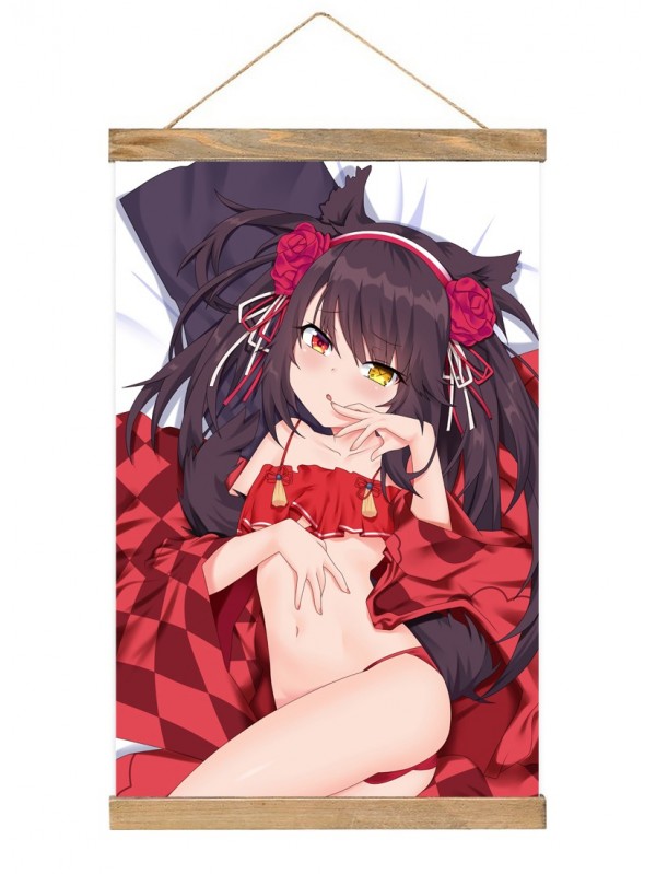 Durable Wall Scroll Decor Date A Live Tokisaki Kurumi 40x60cm(23.6x15.7in)