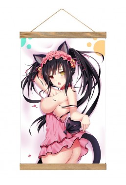 Welcome Wall Scroll Hanging Date A Live Tokisaki Kurumi 40x60cm(23.6x15.7in)