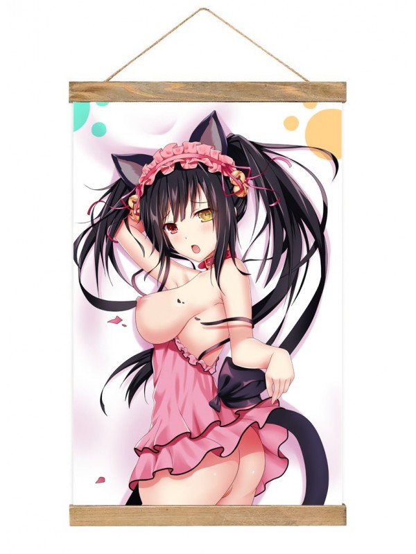 Welcome Wall Scroll Hanging Date A Live Tokisaki Kurumi 40x60cm(23.6x15.7in)