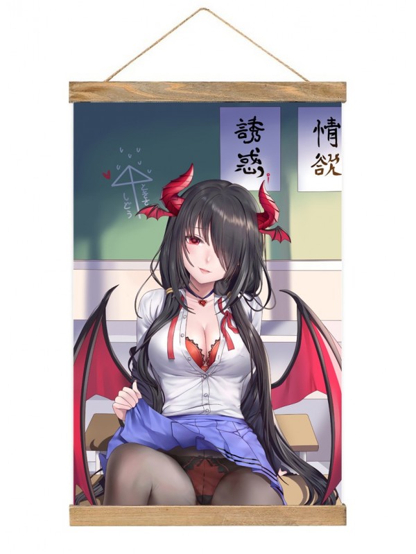 Unique Wall Scroll Hanger Date A Live Tokisaki Kurumi 40x60cm(23.6x15.7in)