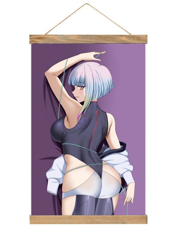 Durable Wall Scroll Poster Cyberpunk Lucy 40x60cm(23.6x15.7in)
