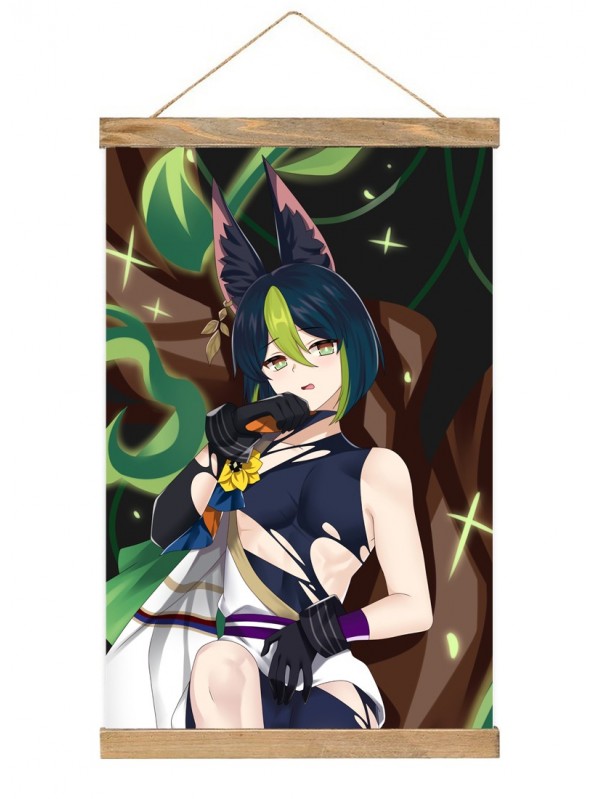 Discount Wall Scroll Poster Genshin Impact Tighnari 40x60cm(23.6x15.7in)