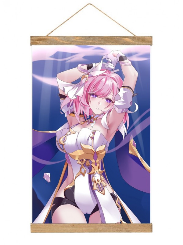 2023 Wall Scroll Poster Anime Honkai Impact 3rd Elysia 40x60cm(23.6x15.7in)