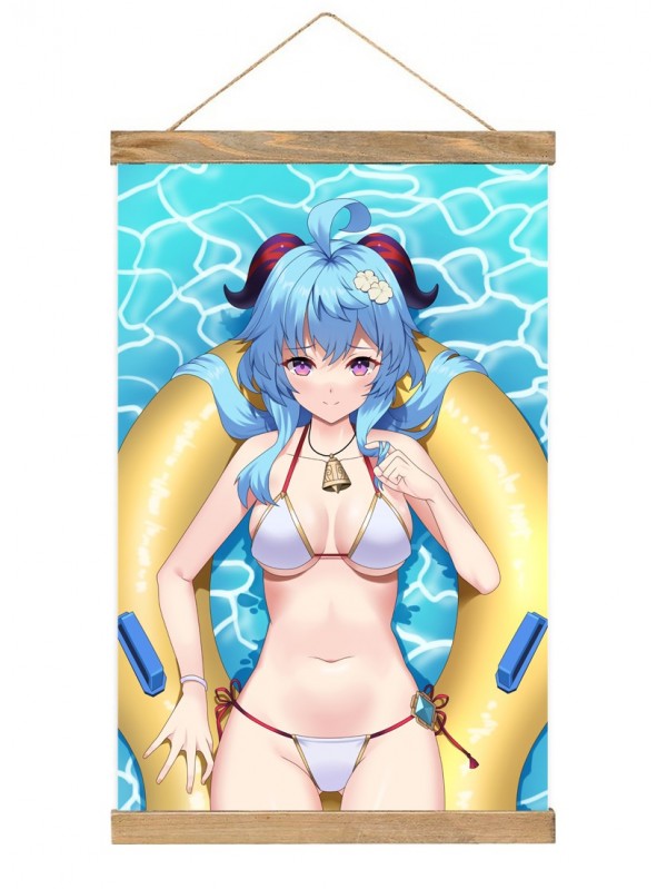 Unique Anime Wall Scroll Sexy Genshin Impact Collei 40x60cm(23.6x15.7in)