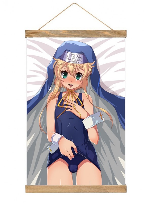 Durable Japanese Wall Scroll Art Guilty Gear Bridget 40x60cm(23.6x15.7in)