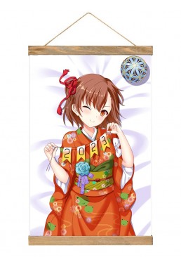 Buy Wall Scroll Hanger Rod A Certain Scientific Railgun Mikoto Misaka  40x60cm(23.6x15.7in)