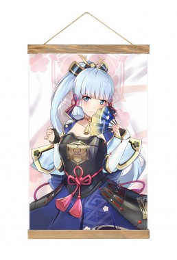 Wholesale Wall Scroll Poster Genshin Impact Kamisato Ayaka 40x60cm(23.6x15.7in)