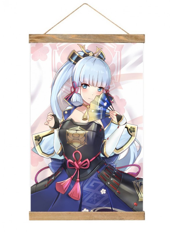 Wholesale Wall Scroll Poster Genshin Impact Kamisato Ayaka 40x60cm(23.6x15.7in)