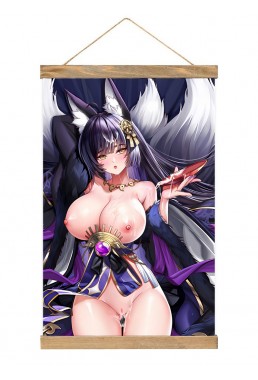 Limited Edition Wall Scroll Poster Anime Azur Lane Ijn Musashi 40x60cm(23.6x15.7in)