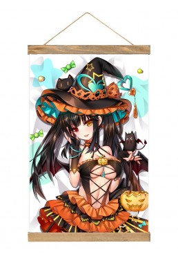 Cheap Anime Wall Scroll Sexy Date A Live Tokisaki Kurumi 40x60cm(23.6x15.7in)