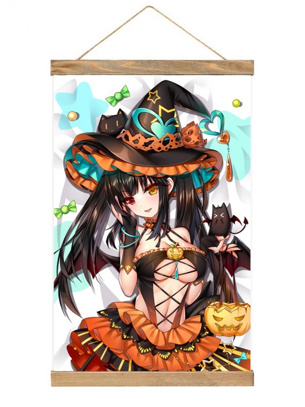 Cheap Anime Wall Scroll Sexy Date A Live Tokisaki Kurumi 40x60cm(23.6x15.7in)