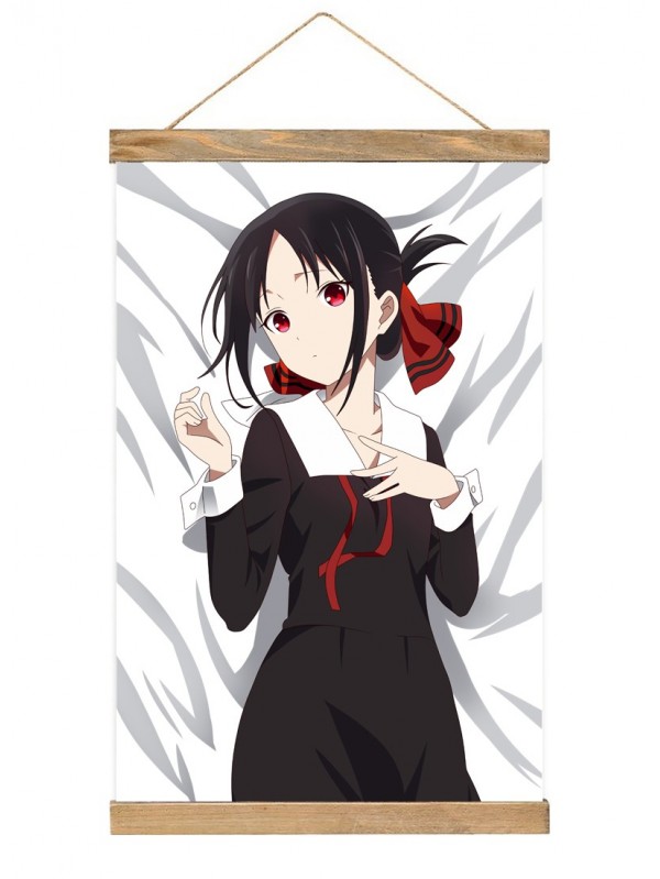 Custom Anime Wall Scroll Kaguya Sama Love Is War Shinomiya Kaguya 40x60cm(23.6x15.7in)