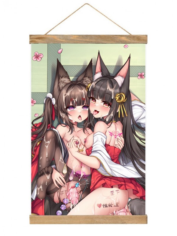 Discount Wall Scroll Poster Anime Azur Lane Nagato 40x60cm(23.6x15.7in)